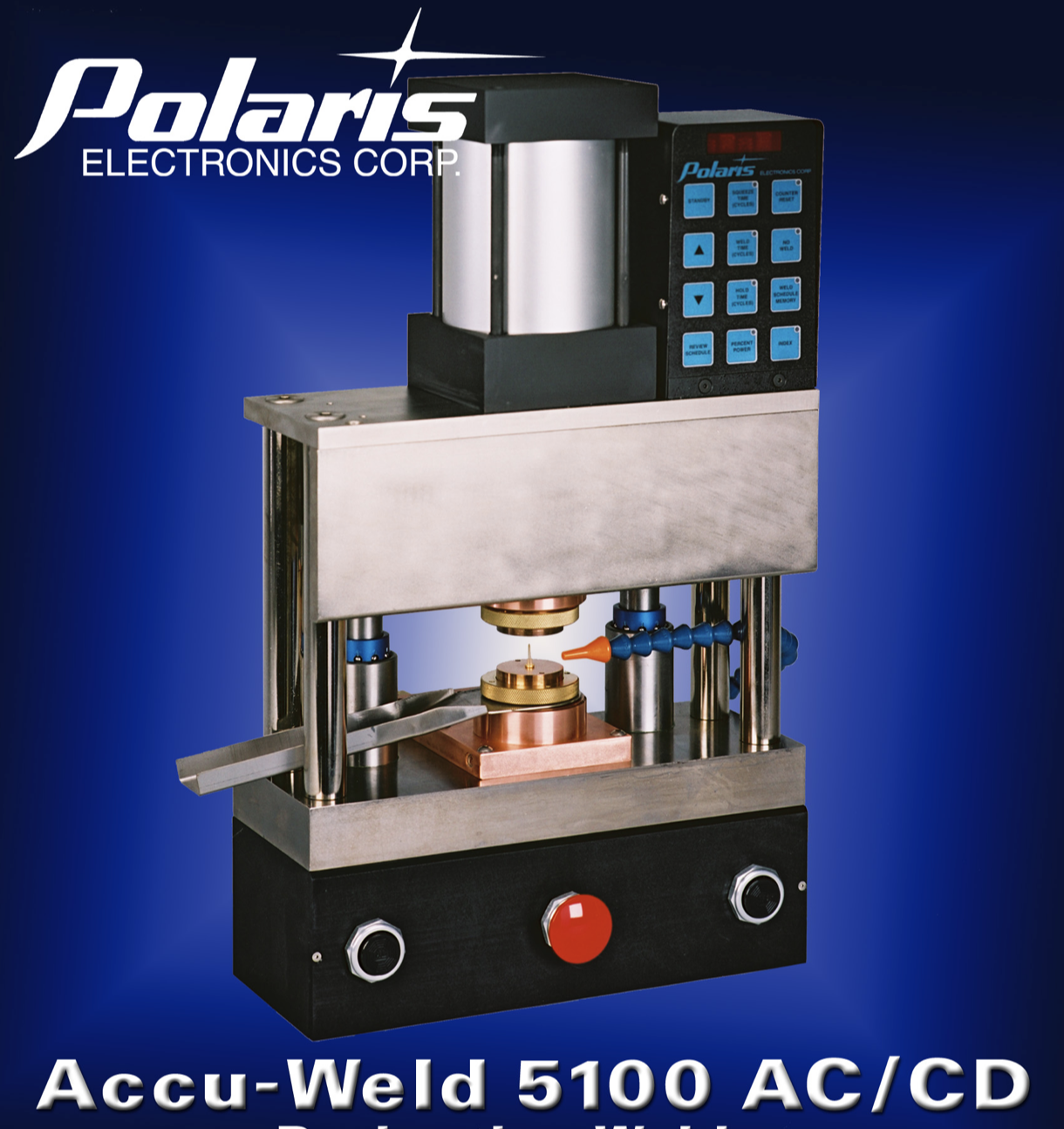 Установка контактной сварки крышек корпусов — Accu-Weld 5100 AC:CD